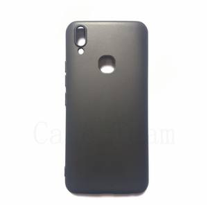 เคสโทรศัพท์มือถือซิลิโคนเนื้อด้านสำหรับ <span class=keywords><strong>Vivo</strong></span> <span class=keywords><strong>V9</strong></span>เยาวชนสีดำ - Product Image 2