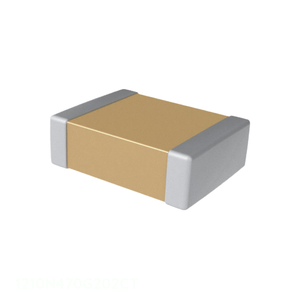 ตัวเก็บประจุเซรามิก MLCC แบบยึดพื้นผิว1210N470G202CT 47 pF 1210 (3225เมตริก) ฝาปิด47PF 2KV C0G/NP0 1210 - Product Image 1