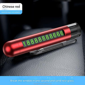 4-in-1 Sécurité d'urgence Bus Car Escape Tool <span class=keywords><strong>Auto</strong></span> Emergency Safety Hammer Number Plate Tape Window Breaker Car Breakdowns - Product Image 3