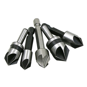 Juego de brocas para avellanado, 82 grados de madera de herramientas de trabajo, cortador de biselado de chaflán, 5 flautas, broca para carpintería de fregadero de mostrador - Product Image 6