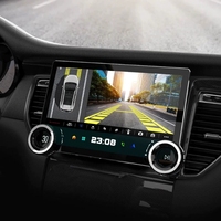 11.8 "2K QLED lecteur d'autoradio 2 Din Android GPS Navigation avec prise en charge de la lecture de voiture écran partagé WiFi BT GPS pour universel