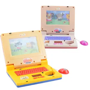 Mini trẻ em giáo dục trẻ em máy đồ chơi máy tính xách tay máy học tập với bàn phím