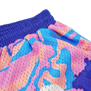 Custom Wholesale Sublimation Inseam Blank <b>Mesh</b> <b>Shorts</b>, <b>Men</b> With Pockets Breathable Fashion Sweatpants Summer <b>Mesh</b> <b>Shorts</b> - Product Image 5