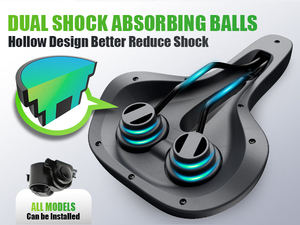 EasyDo hombres mujeres ergonómico ancho suave cómodo asiento de <span class=keywords><strong>bicicleta</strong></span> eléctrica transpirable amortiguador sillín de <span class=keywords><strong>bicicleta</strong></span> - Product Image 3