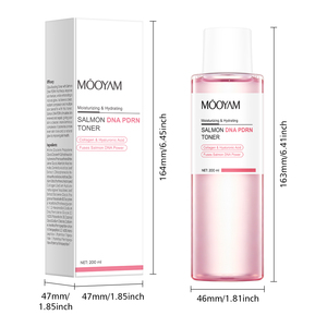 Tonique facial à l'ADN de saumon Pdrn, hydratant, stimule le renouvellement et la réparation de la peau, donne à votre peau <span class=keywords><strong>un</strong></span> aspect plus clair, 200 ml, tonique facial MOOYAM - Product Image 6