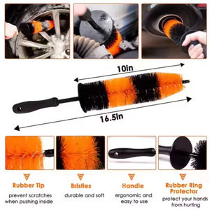 <span class=keywords><strong>Prix</strong></span> d'usine, ensemble de brosses de lavage de voiture de 21 pièces, haute efficacité, marque Amare, couleur personnalisée, logo personnalisé moderne - Product Image 6