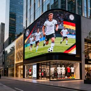 Écran vidéo extérieur numérique P2.9 de 6,56 pieds x 9,84 pieds, 141 pouces, pour les matchs de football allemands, magasin spécialisé, boutique spécialisée - Product Image 5