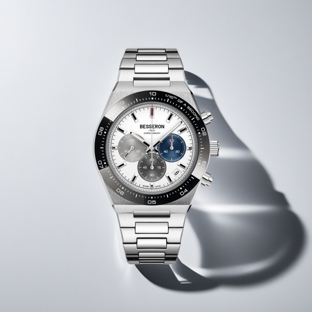 High Quality Luxury Chronograph Watches Business/Fashion Custom Logo MIYOTA Mechanical Movement Stainless Steel 20mm Pointer