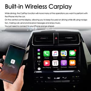 Radio para Auto con Android 13, 128GB de ROM, Voz AI, GPS, Navegación, Reproductor Multimedia, CarPlay, Estéreo, para Toyota Prius XW50 2015-2020 - Product Image 4
