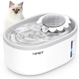 Buen rendimiento de costo nuevo diseño automático opcional DIY fuente de agua para mascotas para gato perro