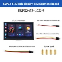 Papan Pengembangan Mikrokontroler Chipboard Waveshare ESP32-S3-Touch-LCD-7 Dengan Layar 7 inci, Prosesor Dual-core, Pengembangan Lvgl, Wifi
