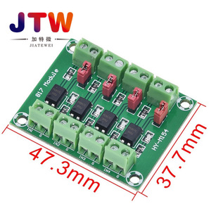 JTW 817 โมดูลออปโตคัปเปลอร์ บอร์ดแปลงสัญญาณแยกแรงดันไฟฟ้า 4 ช่อง - Product Image 2