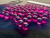 Lentille de roulement de rubis boule de rubis pour Instrument de mesure boule de haute précision de qualité optique