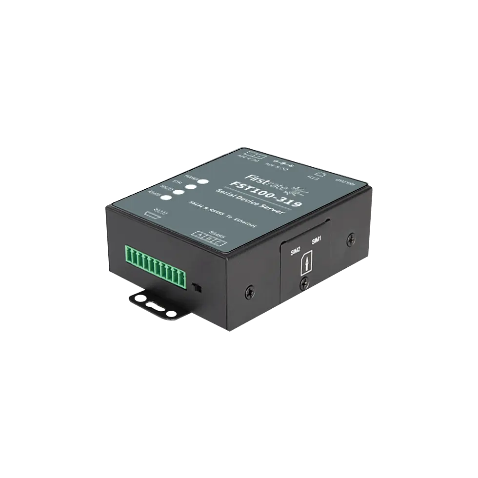 FST100-319 IOT Solution Multiple Ports Industrial Serial Server Dual Stable Serial Network Server