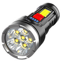 Vente en gros Mini lampe de poche portable LED Highlight lampe de poche rechargeable torche électrique étanche lampes de poche tactiques torches