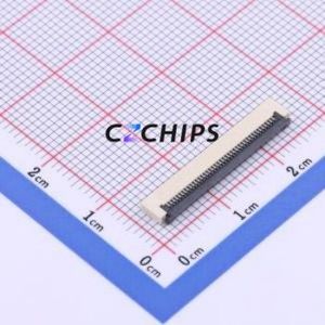 FPC-0.5FX-40PWBH15 FFC/FPC Connector SMD,P=0.5mm Connector Flip Cover Type Bottom Contact 40P 0.5mm - Product Image 1