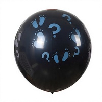 Ballon en latex pour révélation du sexe, garçon ou fille, décoration de fête, ballon de 36 pouces, grand ballon pour fête d'anniversaire