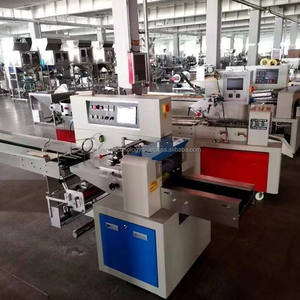 Machine d'emballage de paquet de flux d'oreiller Machine d'emballage multifonctionnelle horizontale Machine d'emballage de flux Emballage de serviettes de savon alimentaire - Product Image 5