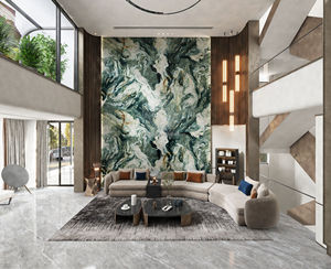 Losas de Piedra Sinterizada Gris <span class=keywords><strong>para</strong></span> Baño y Aseo, Azulejos de Mármol <span class=keywords><strong>para</strong></span> Piso y Pared de Baño, Pared de Piedra Sinterizada con <span class=keywords><strong>Colores</strong></span> Rosados - Product Image 4