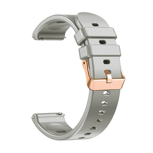 Bracelets de <span class=keywords><strong>montre</strong></span> en silicone sport de 20 mm, bracelet de remplacement pour <span class=keywords><strong>montre</strong></span> <span class=keywords><strong>Xiaomi</strong></span> <span class=keywords><strong>Mijia</strong></span> Quartz Watch Mi Bro Air pour femmes - Product Image 5