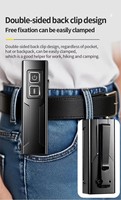 Lampe de camping extérieure transfrontalière extensible, projecteur de poche haute puissance, haute luminosité, longue portée, rechargeable, en ABS
