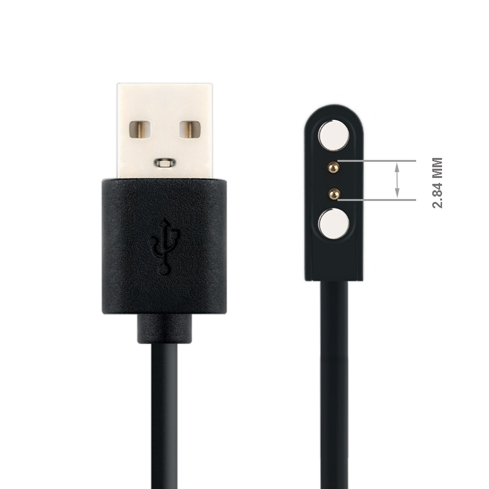 Black 2pin-2.84mm