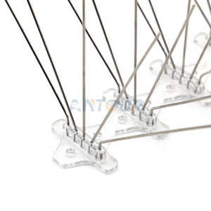 Dissuasore Repellente per Uccelli con Base in Policarbonato e Punte Anti-Piccione in Acciaio Inox - Product Image 3