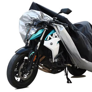 ผ้าคลุมมอเตอร์ไซค์กันฝุ่นกันรังสียูวีและกันน้ำใช้ในบ้าน - Product Image 1