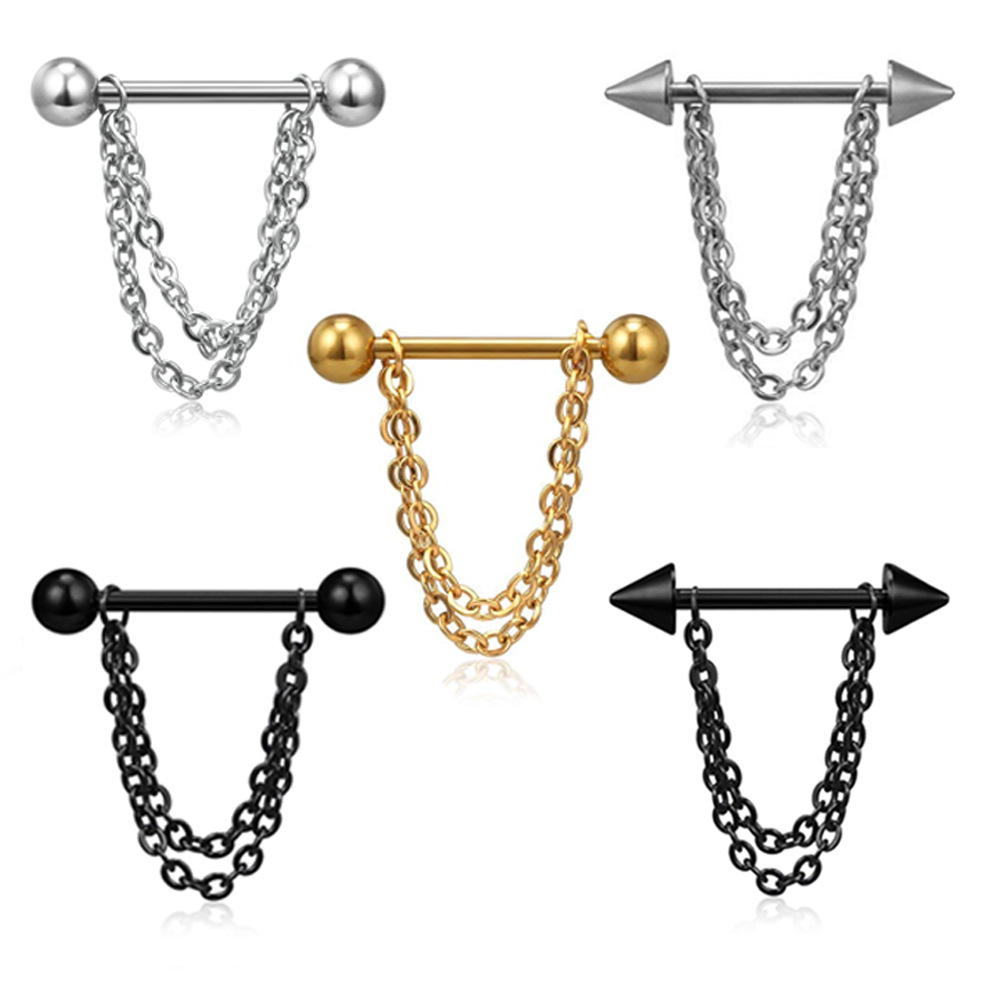 Penis Piercing Ring - Stainless Steel CZ Design 2025