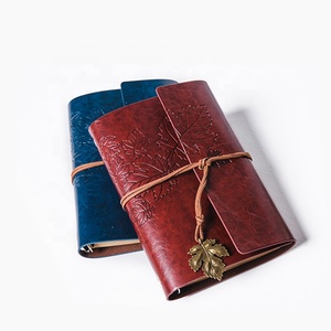 Factory Price Good Quality Custom Soft Cover PU Leather A5 A6 <strong>Work</strong> Notebook Daily Journals Weekly <strong>Diary</strong> - Product Image 5