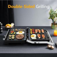 Prix d'usine Aifa Mini grill électrique, BBQ Appareil de cuisson Grill 6/8 tranche Sandwich Maker Contact Panini Press Grill/
