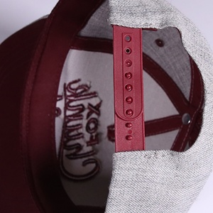 Conception personnalisée que vous possédez Logo à bord plat <span class=keywords><strong>Snap</strong></span> Backs,80% acrylique 20% laine Snapback Hats Cap - Product Image 4