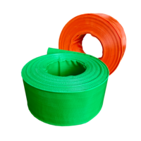 Tuyaux d'irrigation agricole haute pression 1 2 3 4 5 6 pouces, tuyau plat en PVC, tuyau d'arrosage de jardin, tuyau flexible pour l'eau et l'irrigation