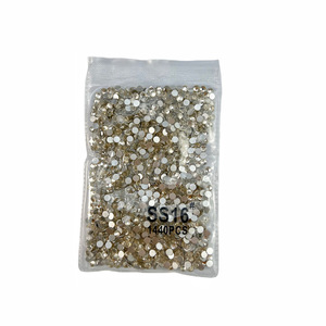 Ian hotfix 1440 AB phẳng dưới rõ ràng Glass Nail Art Rhinestone trang trí với 16-cut Pha Lê Kim Cương phẳng trở lại chì miễn phí - Product Image 6