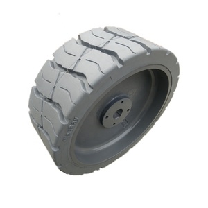 Pièces de rechange <span class=keywords><strong>Haulotte</strong></span> 2820302890 Pneu de roue OEM 15X5 pour élévateur à ciseaux <span class=keywords><strong>Haulotte</strong></span> C12 C14 - Product Image 1