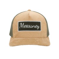 Casquette de baseball en velours côtelé à 5 panneaux Richardson 112 pour l'été, avec logo brodé personnalisé, style camionneur