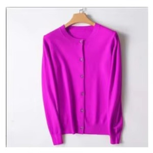 Maglione lavorato a <span class=keywords><strong>maglia</strong></span> a tinta unita a maniche lunghe da <span class=keywords><strong>donna</strong></span> JAC228 FH5366 - Product Image 1