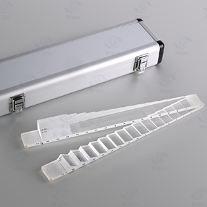 SJ Optics <span class=keywords><strong>Prism</strong></span> Barras para Optometria Prisma Óptico Bar Set VB-15 + HB-16 Instrumentos Ópticos para Teste do Olho - Product Image 2