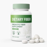 Tablet Serat Antioksidan Dewasa OEM ODM, Permen Serat Diet Sehat, Suplemen Serat, Tablet Portabel