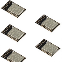 JESSINIE 5 Buah ESP-12F ESP8266 Modul Papan Transceiver Nirkabel WiFi Serial Remote Port Papan Pengembangan Jaringan FreeRTOS Cina
