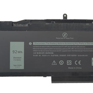 Paquete de Baterías VG93N de 92Wh al por Mayor para Portátil Precision 15 Serie 3520, Recargable, WFWKK, Negro, en Stock - Product Image 2