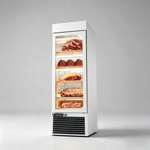 Refrigerador de Una Puerta para Maduración en Seco de Carne de Res |   Refrigerador de Curación de Carne con Control Digital, Gabinete de Enfriamiento Ventilado para Fermentación de Filetes - Product Image 1