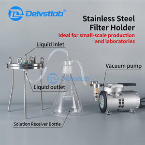 Lab Membrane Diameter 100mm-300mm Stainless Steel <strong>Filter</strong> Holder <strong>Biological</strong> Preparations Single Layer <strong>Filter</strong> Holder - Product Image 4