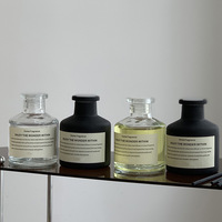 Difusor de Aromas Transparente con Varillas de Vidrio, Fragancia Aromática para Decoración Minimalista del Hogar, Marca Privada, Bajo MOQ, MSDS, EPR