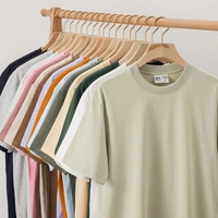 T-shirt d'été pour hommes de fabricants de vêtements – Qualité supérieure, design décontracté, coupe ample, col rond, manches courtes, coton vierge pour sérigraphie
