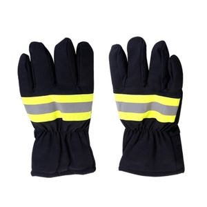 Gants de pompier à cinq doigts personnalisables, directement de l'usine, épaissis, ignifuges, isolants thermiques, accessoires d'équipement incendie - Product Image 1