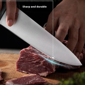 <span class=keywords><strong>Juego</strong></span> <span class=keywords><strong>de</strong></span> <span class=keywords><strong>Cuchillos</strong></span> <span class=keywords><strong>de</strong></span> Cocina <span class=keywords><strong>de</strong></span> Acero Inoxidable Estilo Alemán con Mango <span class=keywords><strong>de</strong></span> Plástico, Incluye Cuchillo Japonés para Pan y Carnicería - Product Image 3