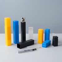 Boîtes d'emballage en plastique transparent imperméables et écologiques pour outils de coupe et forets
