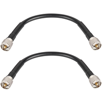 Kabel Koaksial UHF/VHF Low Loss 50 Ohm Male to Male PL259 untuk Radio Amatir (ALSR400/LMR400)