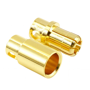 Kit de connecteurs banane AMASS série GC multi-tailles 2/3/5/6/6,5/8,0 mm plaqués or haute intensité mâle/femelle pour applications RC - Product Image 4